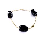 Bracciale Yukiko Donna in Oro Onice KBRD106.O